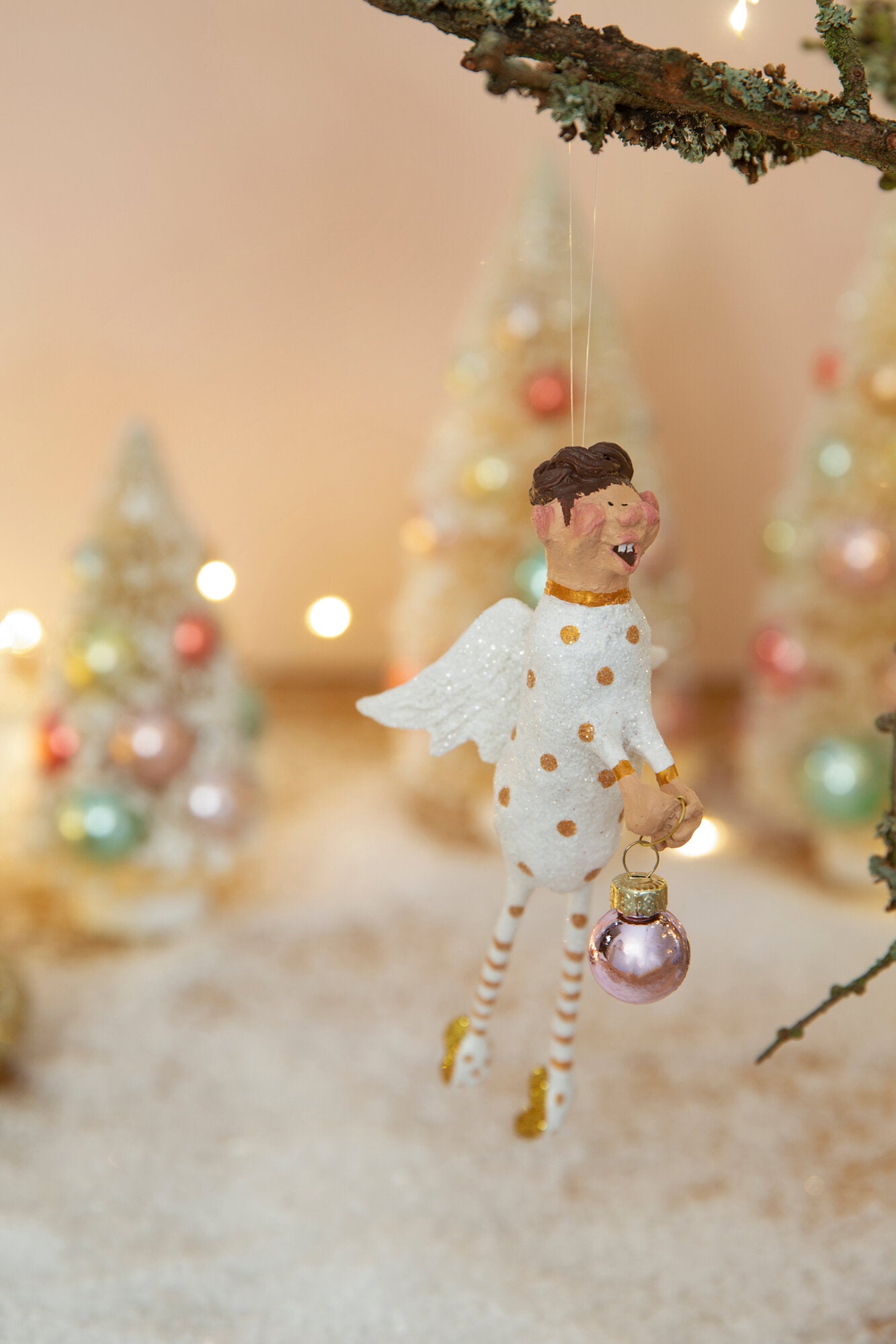 Engel Elsie juleophæng - 18 cm.